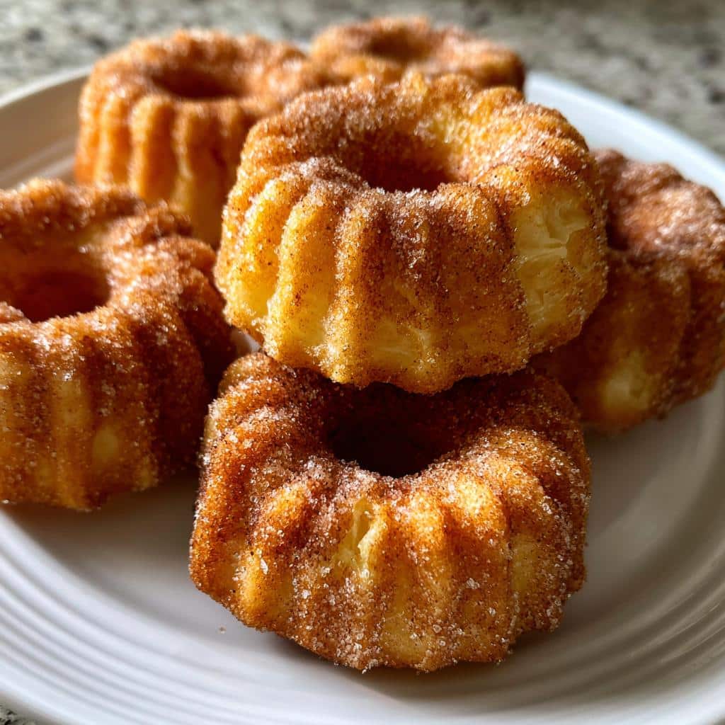 air fryer churro donuts easy - detail 1