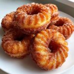 air fryer churro donuts easy