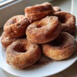 air fryer churro donuts party dessert