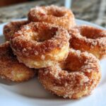 air fryer churro donuts quick