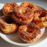 air fryer churro donuts small batch