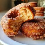 air fryer churro donuts winter dessert