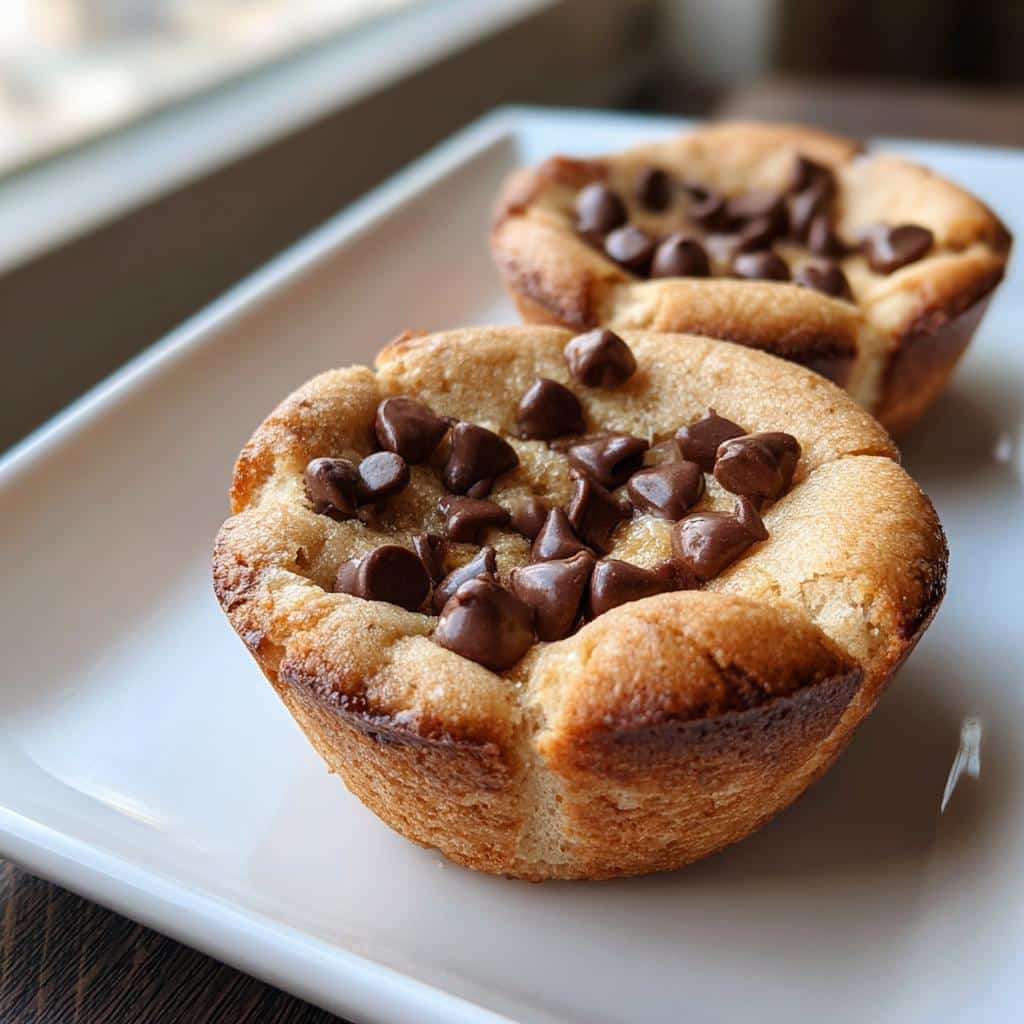 air fryer cookie cups from scratch - detail 1