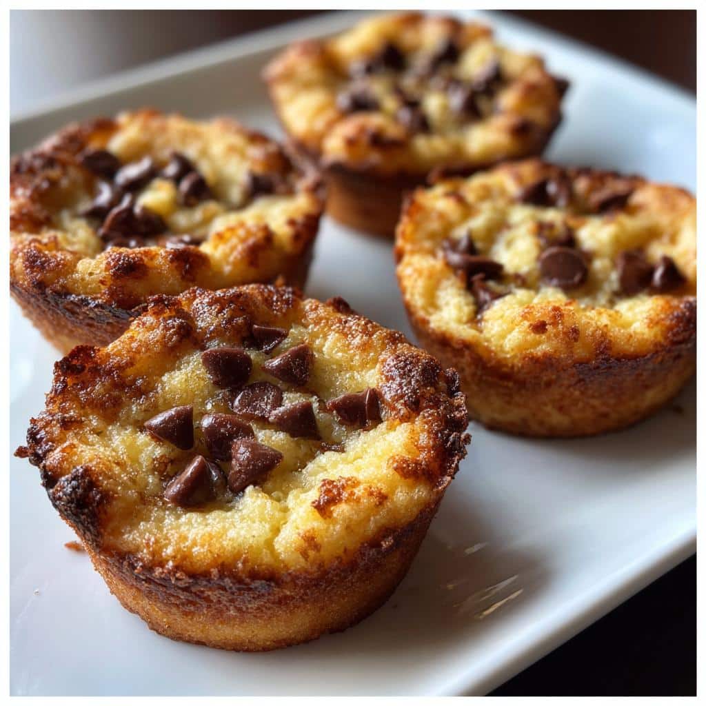 air fryer cookie cups with cake mix