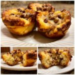 air fryer cookie cups with crescent rolls