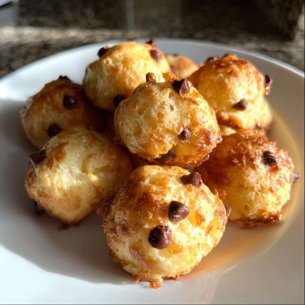 air fryer cookie dough bites comfort food - detail 1