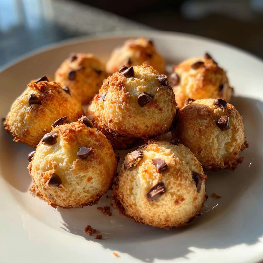 air fryer cookie dough bites homemade - detail 1