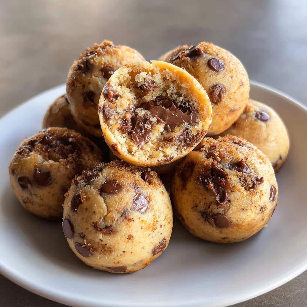 air fryer cookie dough bites kid friendly - detail 1