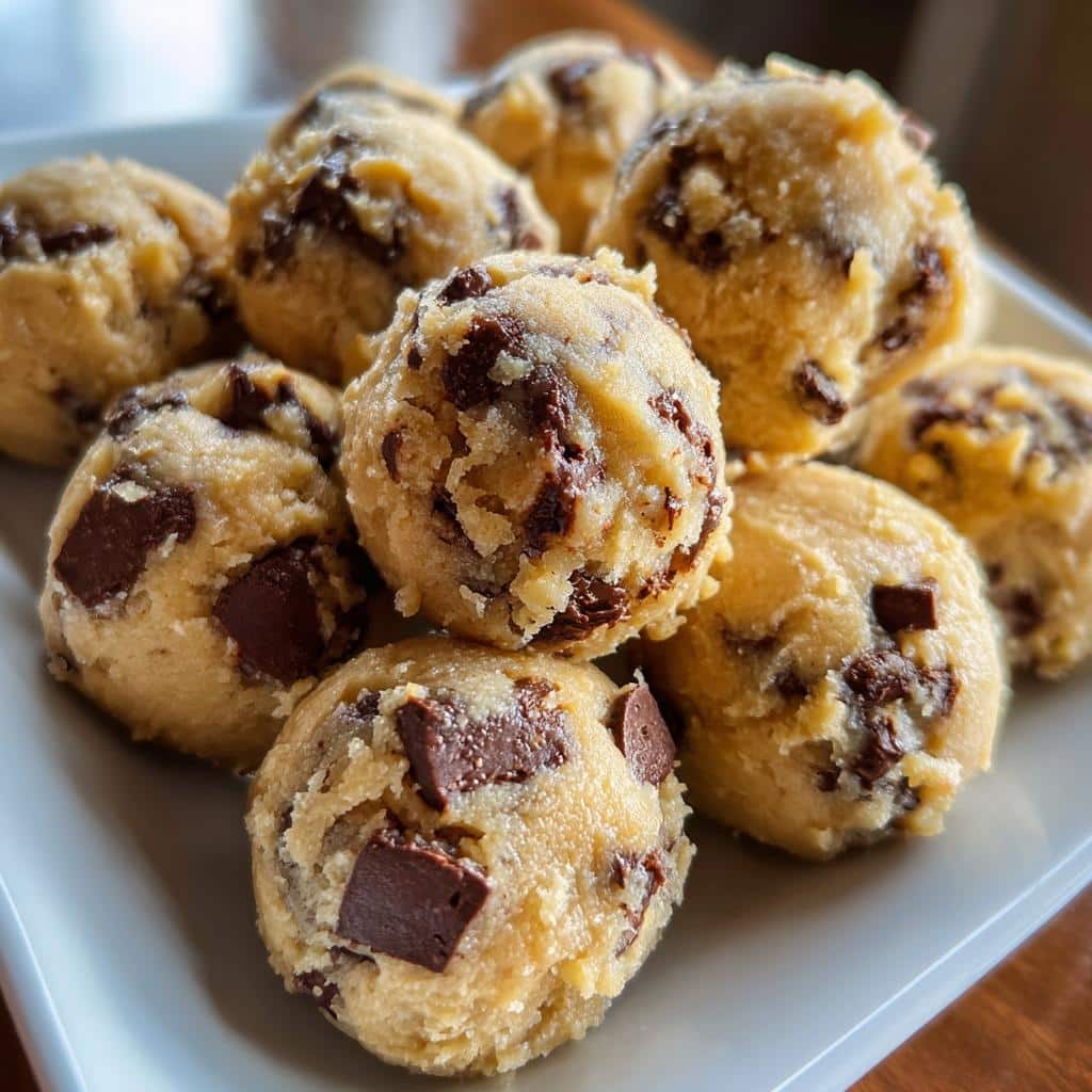air fryer cookie dough bites kid friendly