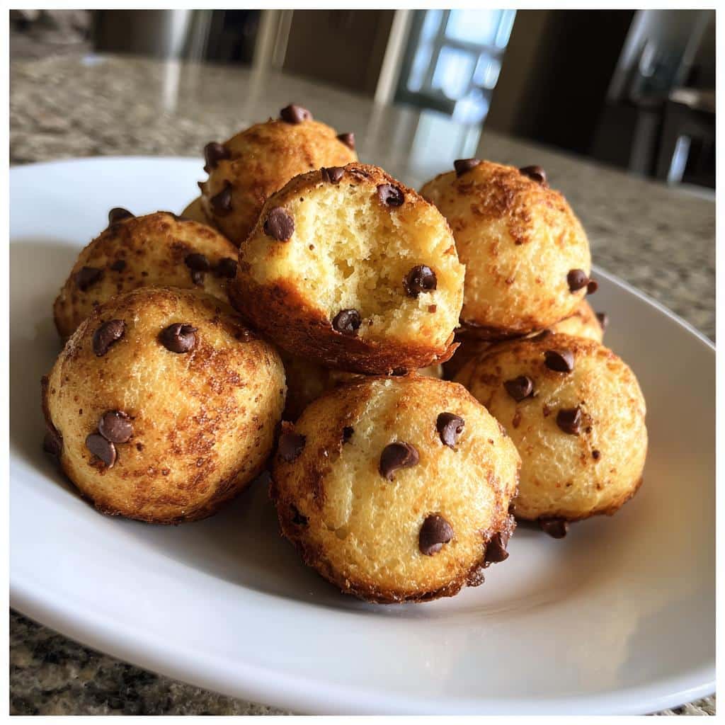 air fryer cookie dough bites no oven - detail 1