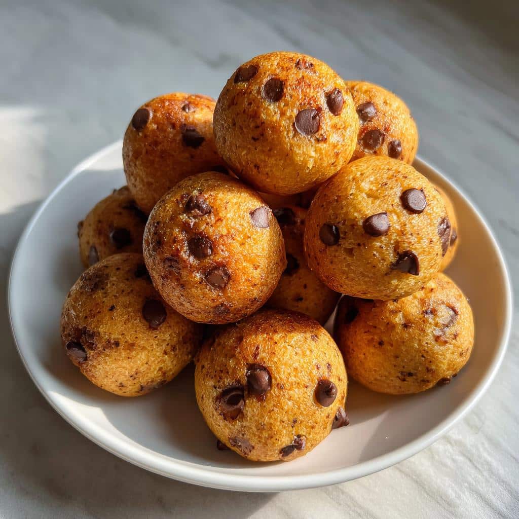 air fryer cookie dough bites party dessert - detail 1