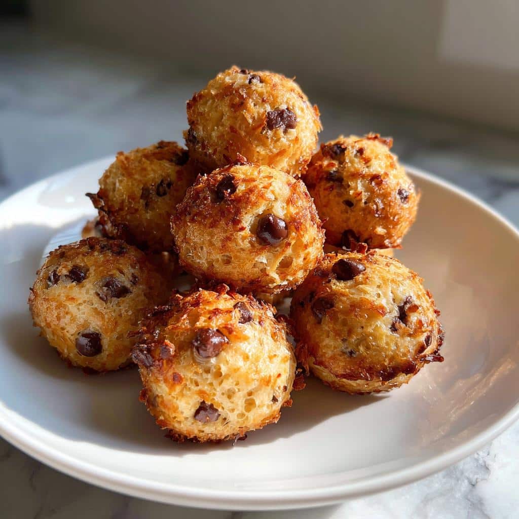 air fryer cookie dough bites party dessert