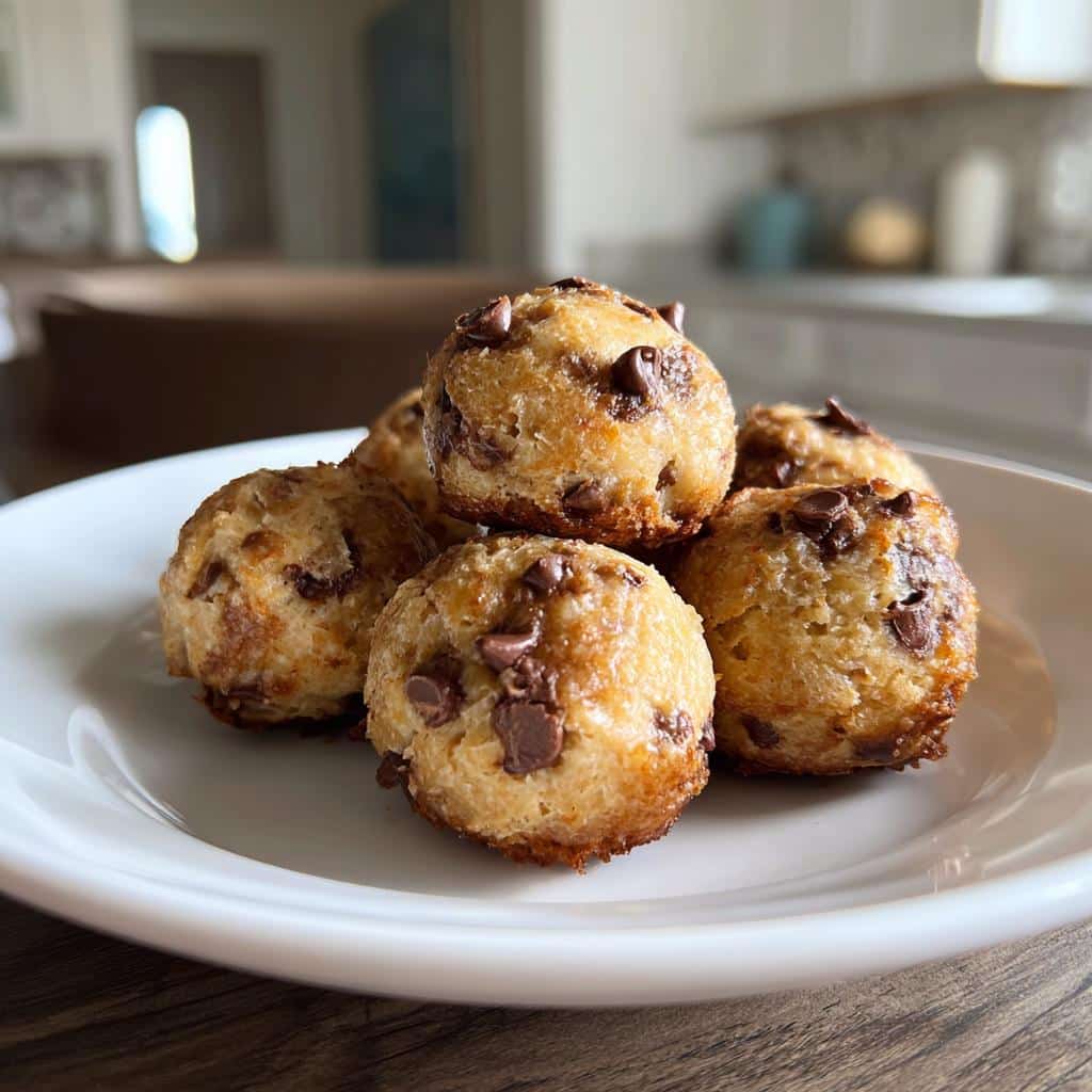 air fryer cookie dough bites quick - detail 1