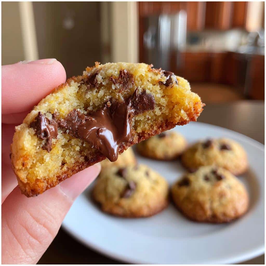 air fryer cookie dough bites soft center - detail 1