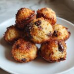 air fryer cookie dough bites winter dessert