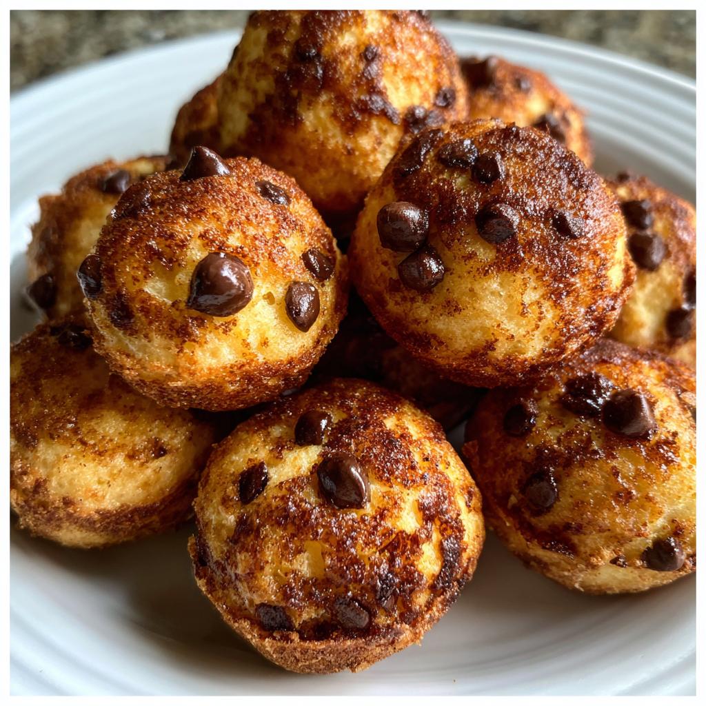 air fryer cookie dough bites with biscuit dough - detail 1