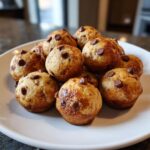 air fryer cookie dough bites with cake mix