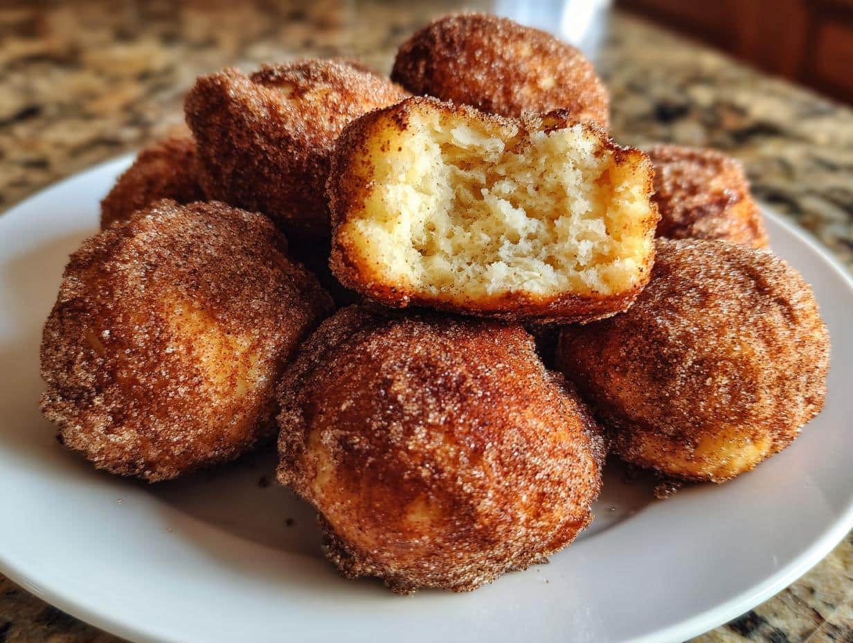 3-Ingredient Air Fryer Donut Holes - Irresistible & Effortless 4 air fryer donut holes 3 ingredient - detail 1