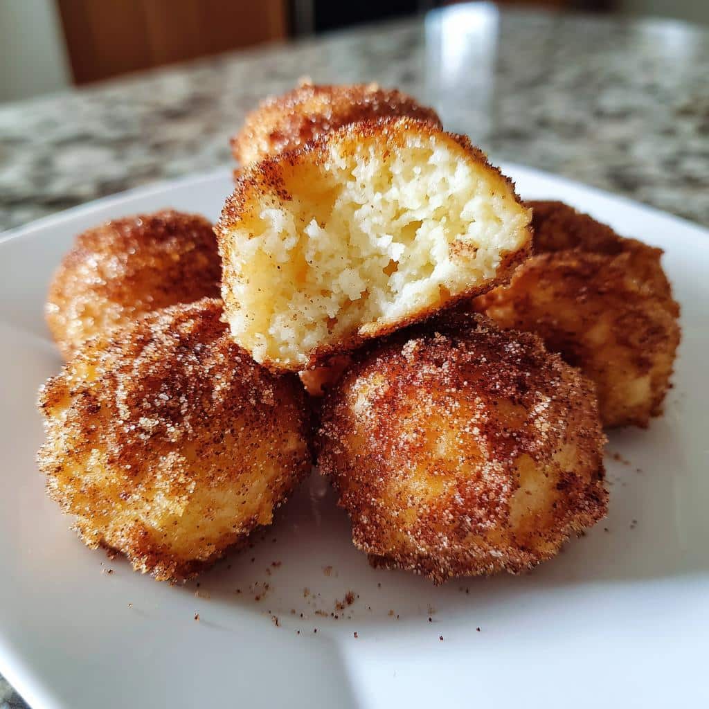 air fryer donut holes kid friendly