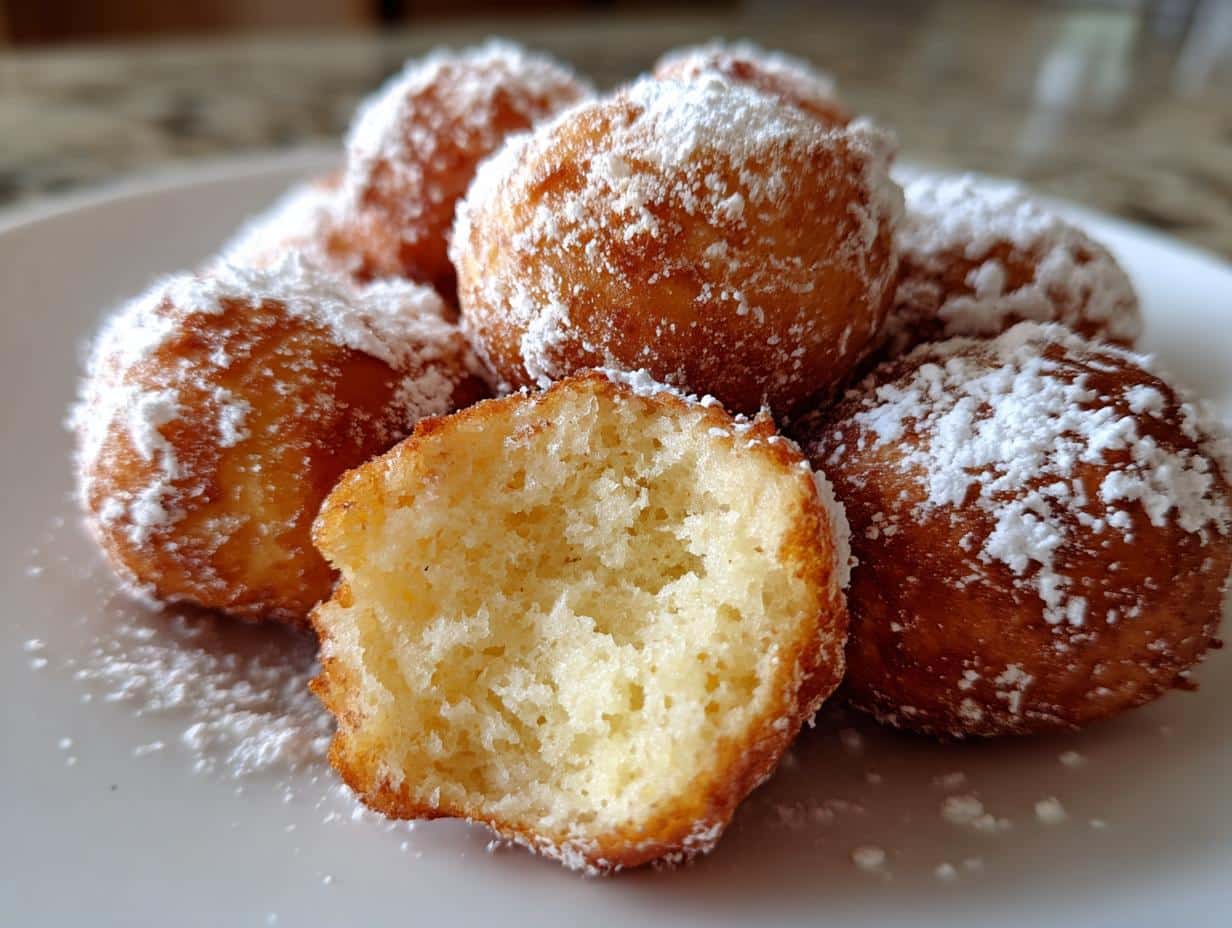air fryer donut holes simple ingredients - detail 1