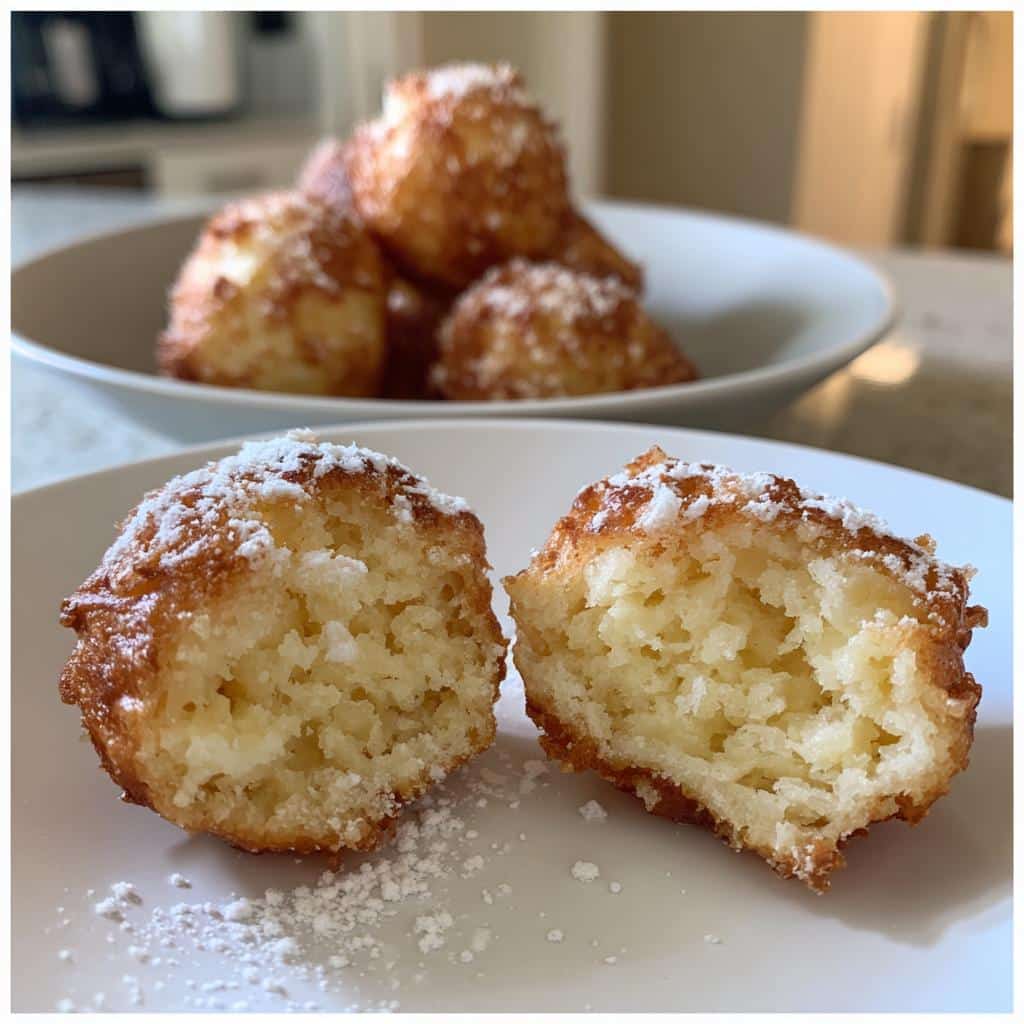 air fryer donut holes soft center