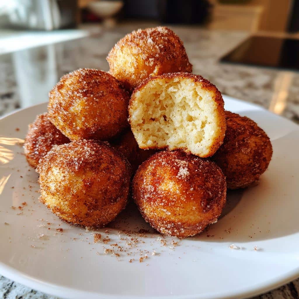 air fryer donut holes with cake mix