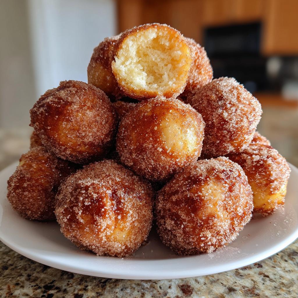 17-Minute Air Fryer Donut Holes with Crescent Rolls 4 air fryer donut holes with crescent rolls - detail 1