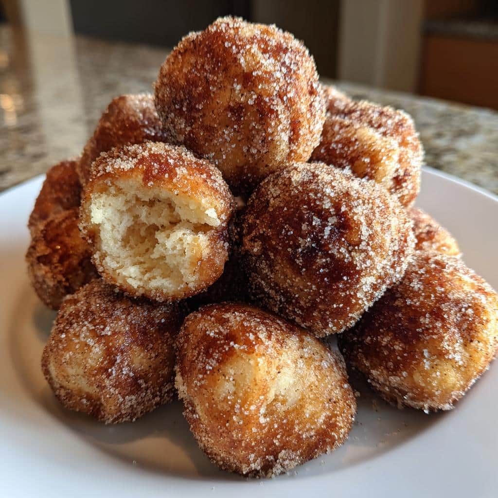 air fryer donut holes with crescent rolls