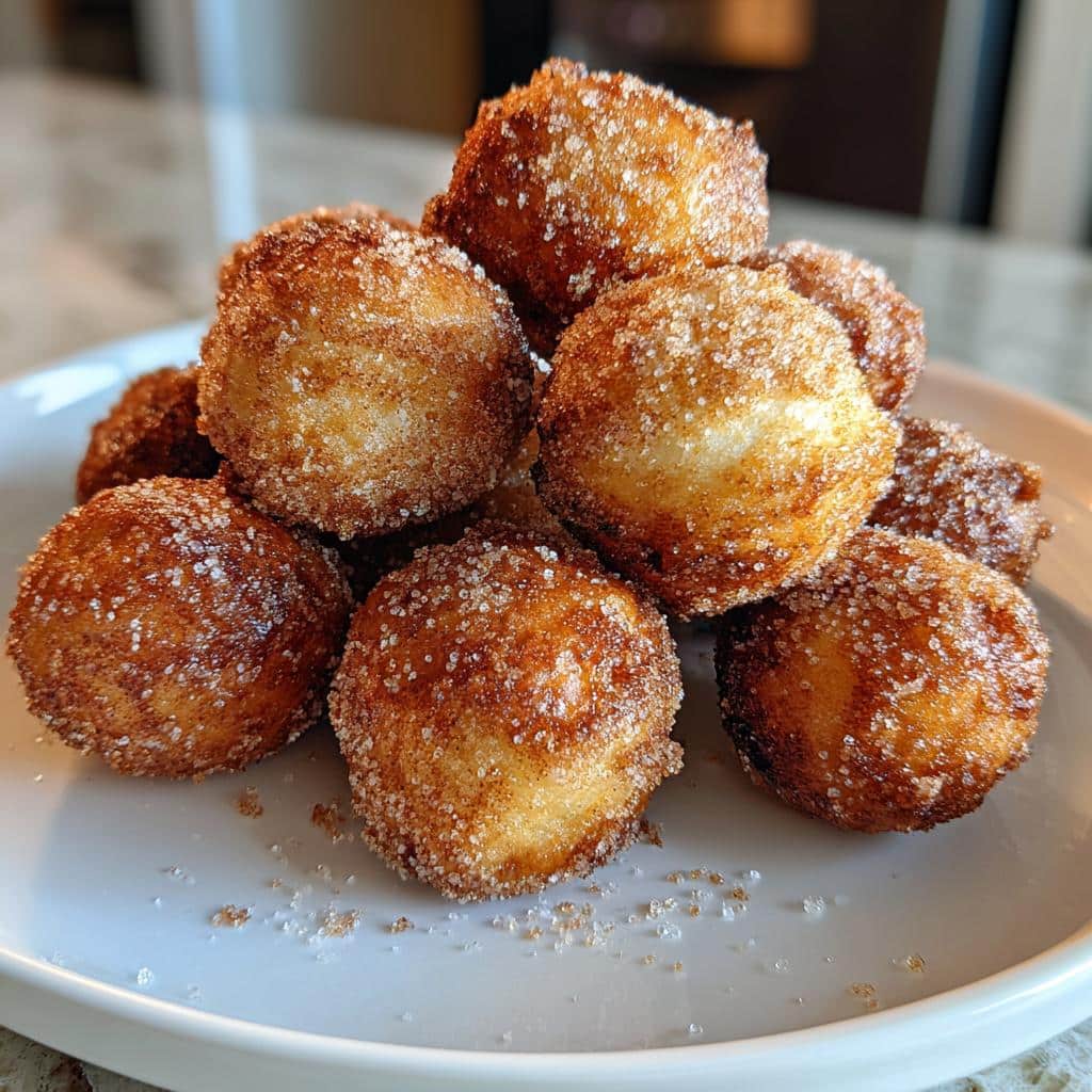 air fryer donut holes with puff pastry