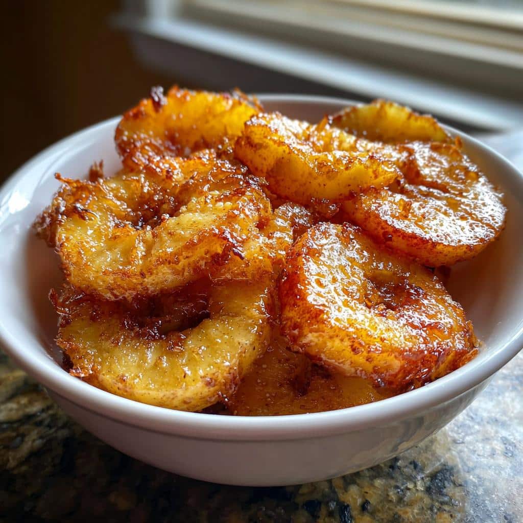 air fryer fried apples easy - detail 1