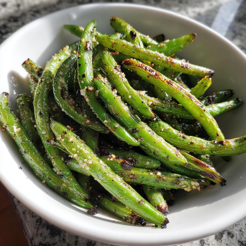 air fryer green beans recipe quick healthy delight
