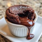 air fryer lava cake 10 minute