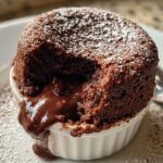 air fryer lava cake 5 minute