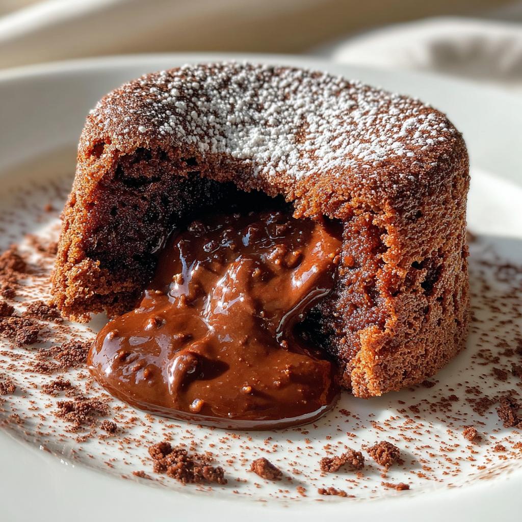 15-Minute Air Fryer Lava Cake Comfort Food Perfection 4 air fryer lava cake comfort food - detail 1
