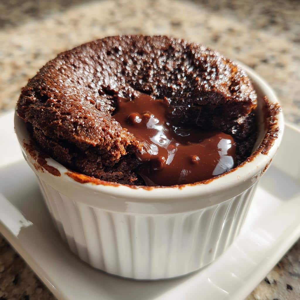 air fryer lava cake easy