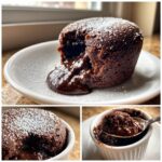 air fryer lava cake from scratch