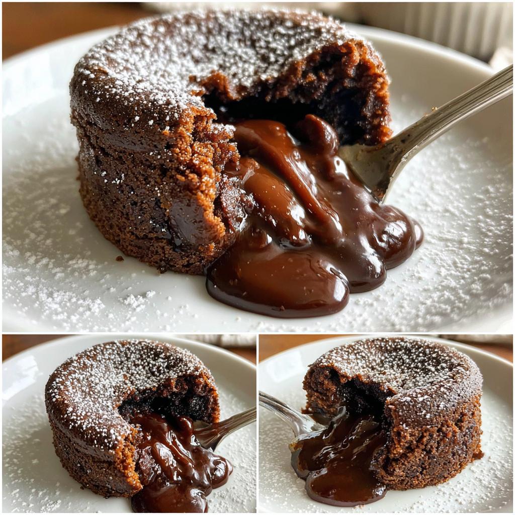 8-Min Air Fryer Lava Cake Gooey Bliss - Chocolate Heaven 4 air fryer lava cake gooey - detail 1