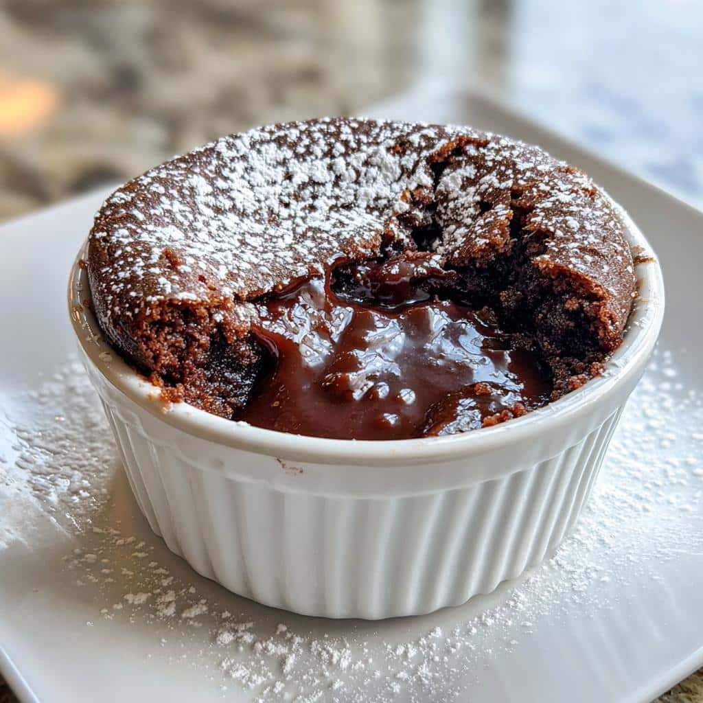 20-Minute Air Fryer Lava Cake Homemade - Irresistible Molten Magic 4 air fryer lava cake homemade - detail 1