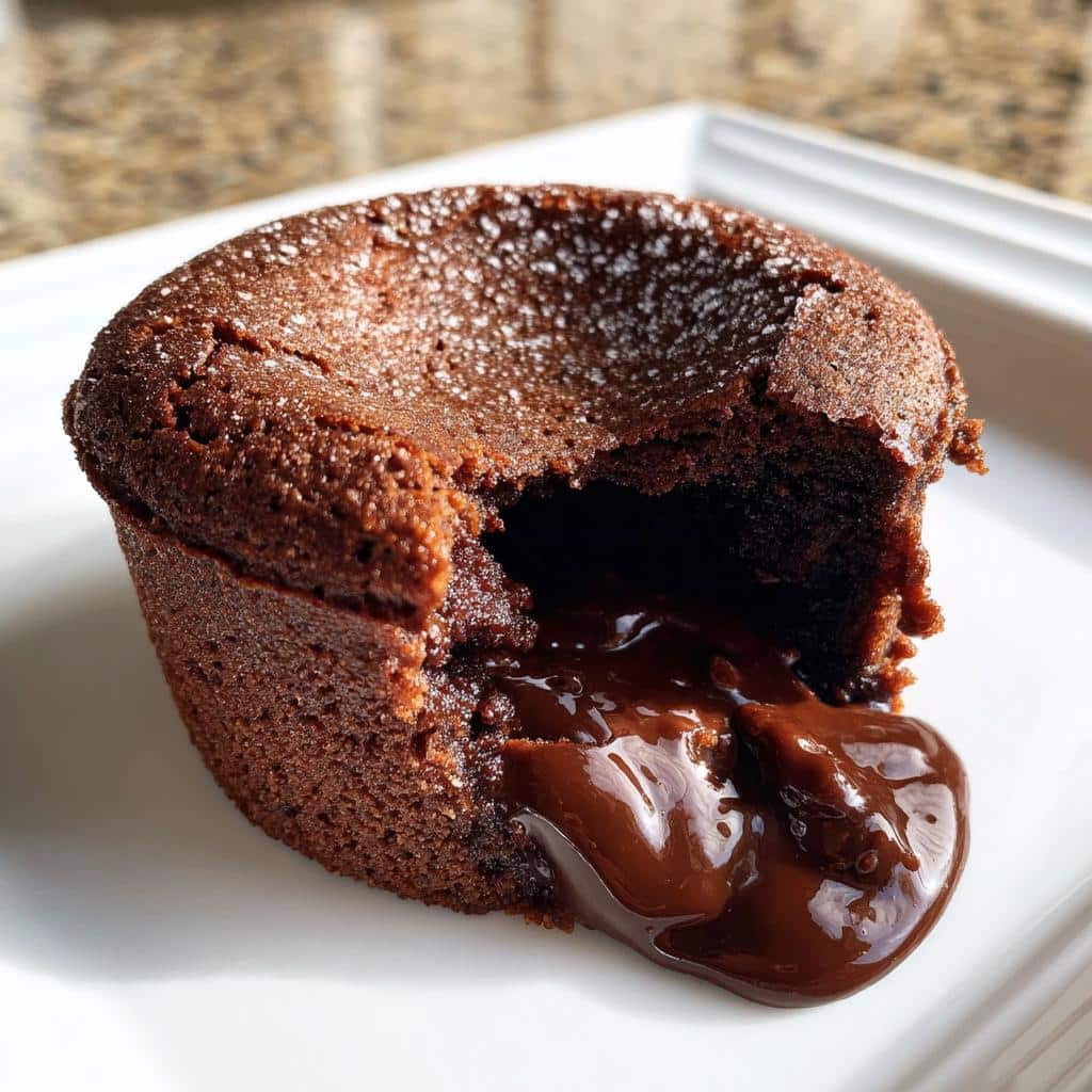 air fryer lava cake soft center