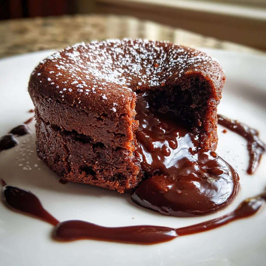 15-Minute Air Fryer Lava Cake for Valentine’s Bliss 4 air fryer lava cake valentines day - detail 1