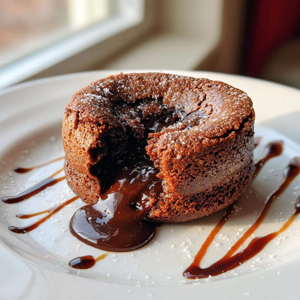 air fryer lava cake valentines day
