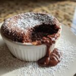 air fryer molten cake high protein