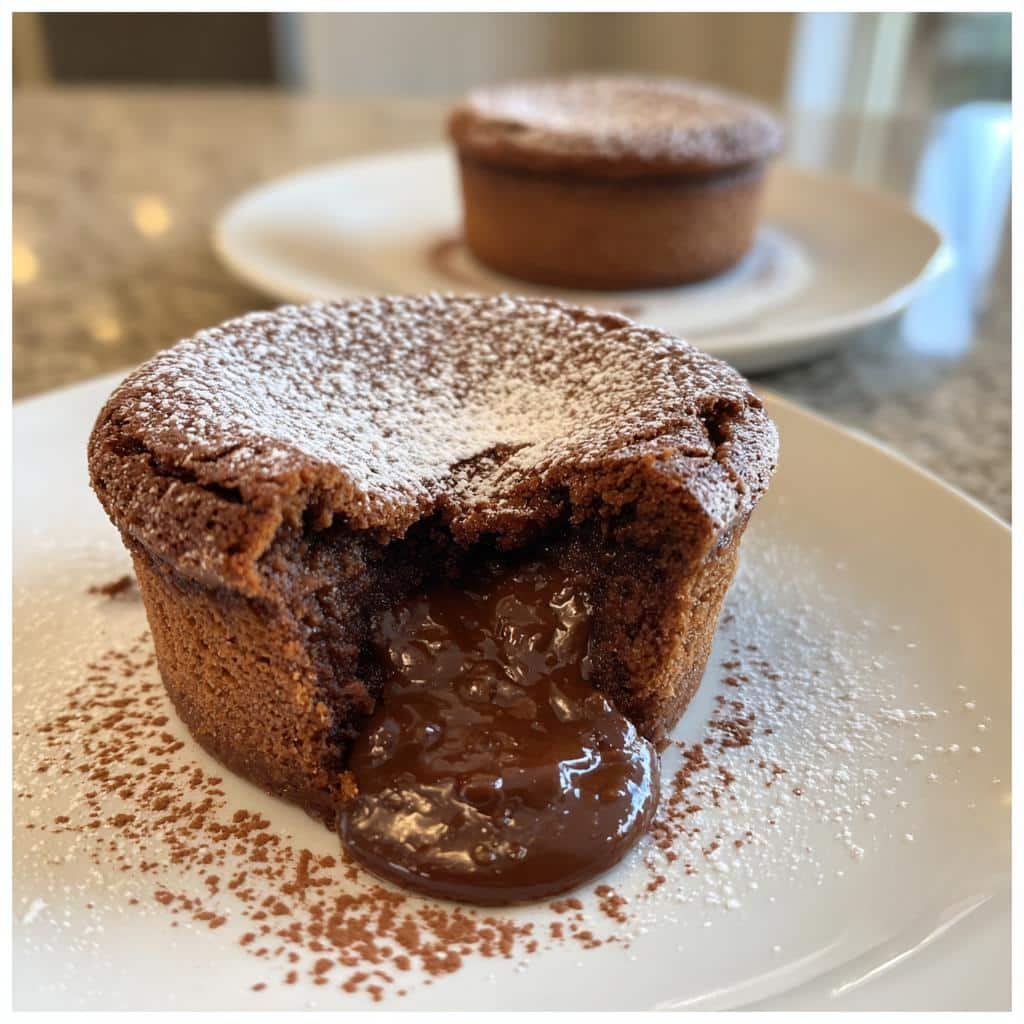 air fryer molten cake kid friendly - detail 1