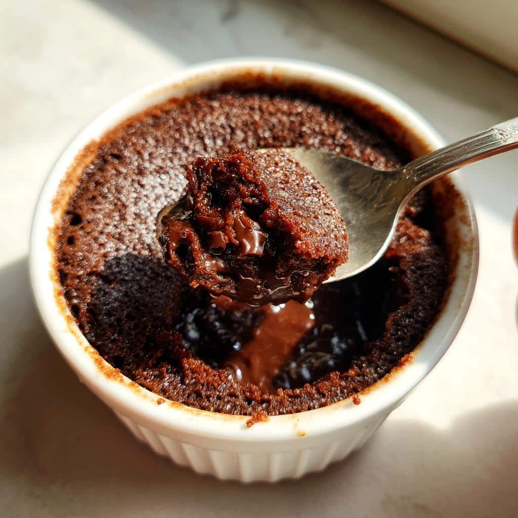 air fryer molten cake no oven