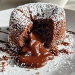 air fryer molten cake party dessert
