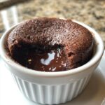 air fryer molten cake single serve