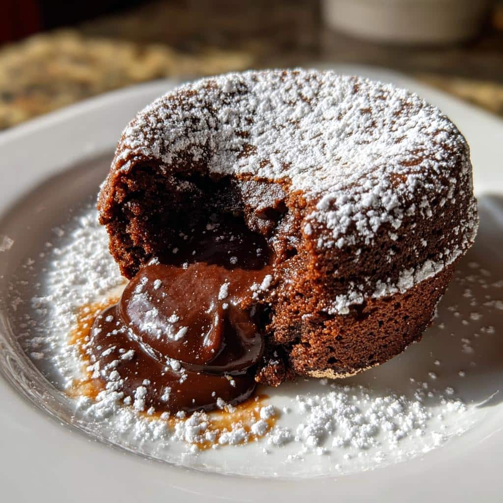 air fryer molten cake valentines day