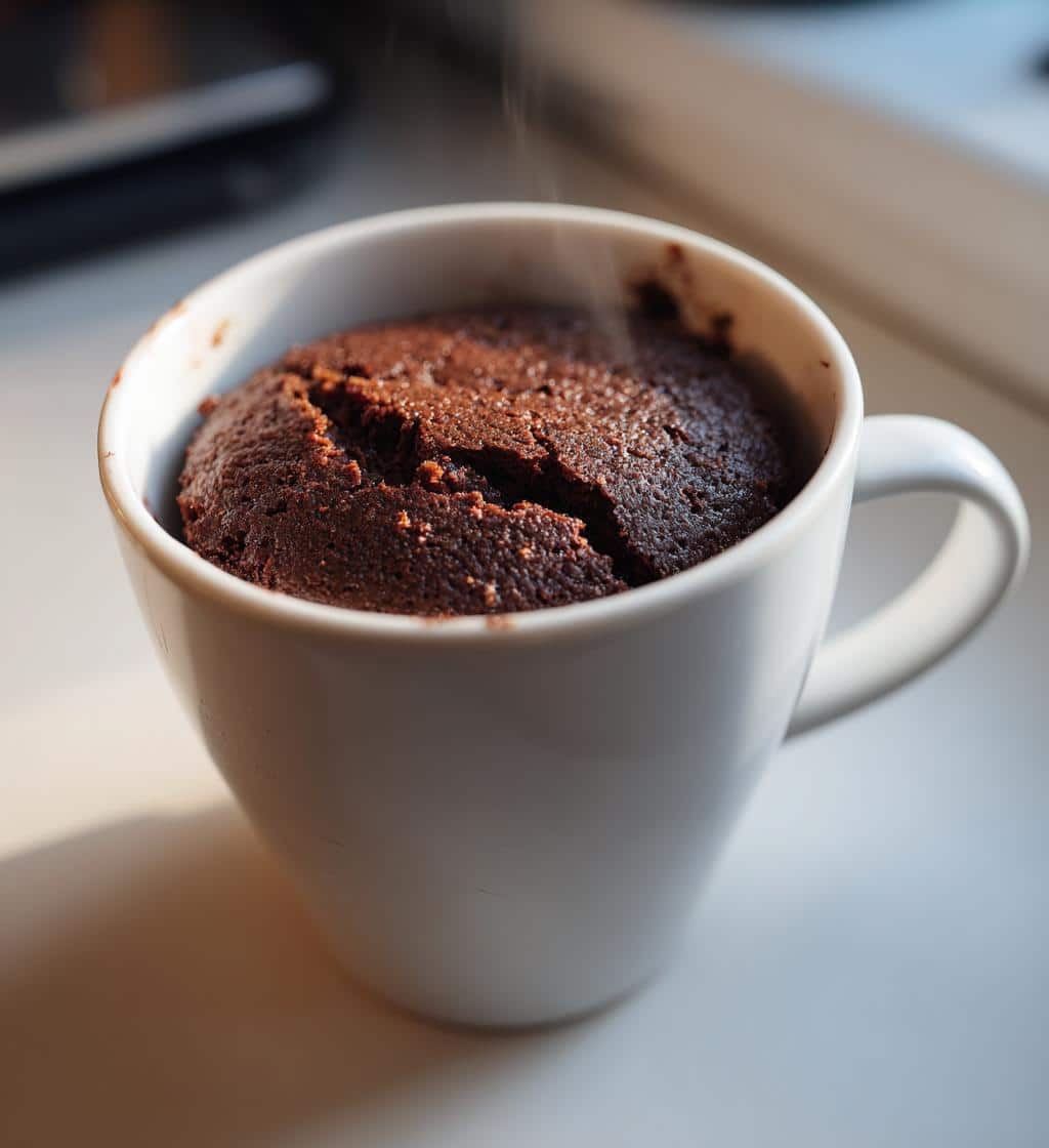 air fryer mug brownie 5 ingredient