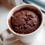 air fryer mug brownie 5 minute