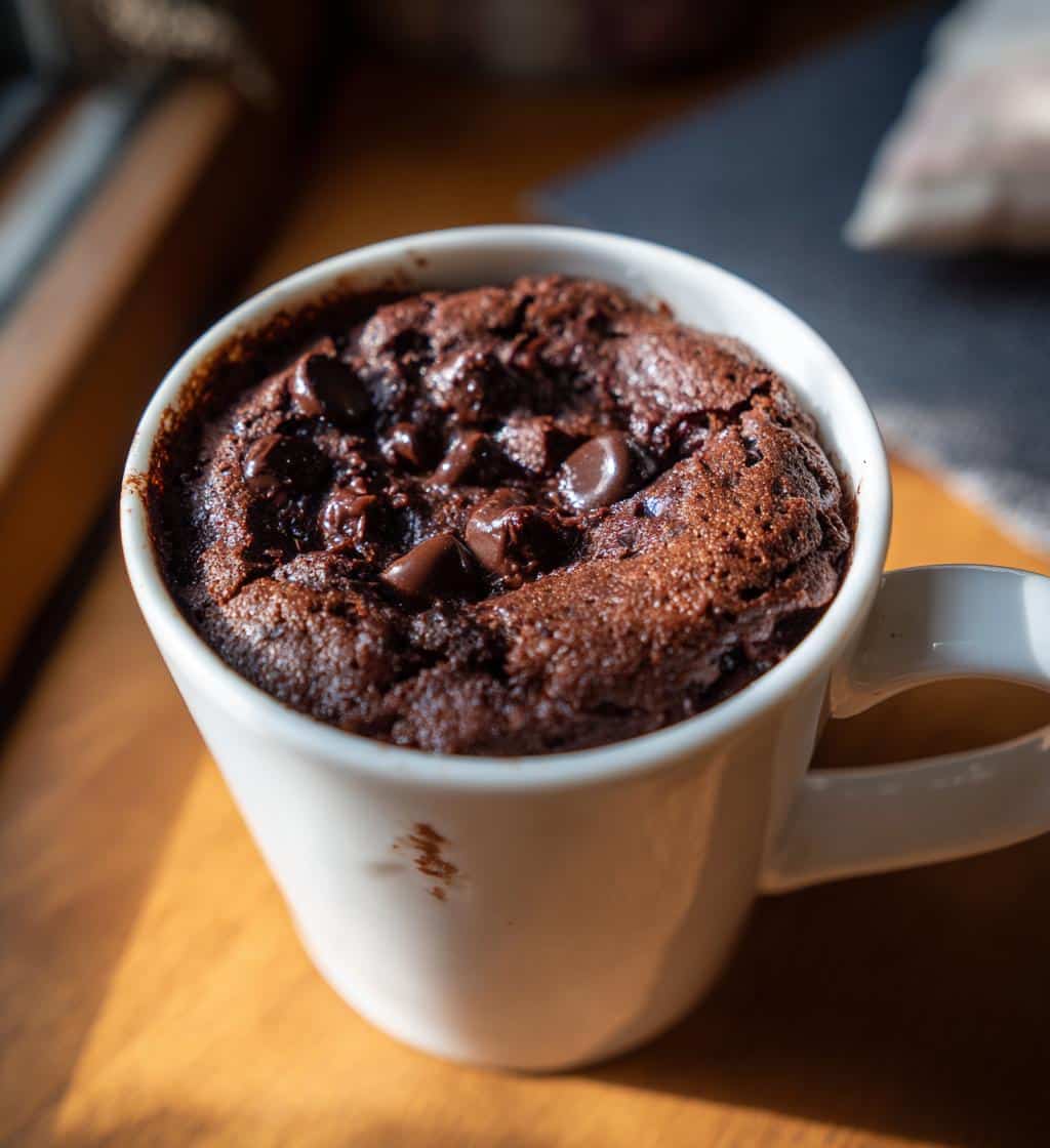 air fryer mug brownie easy - detail 1